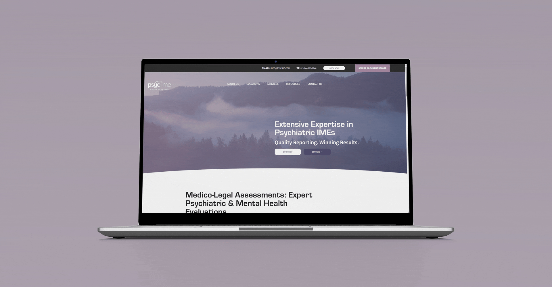 Psyc IME Laptop Mockups GIF