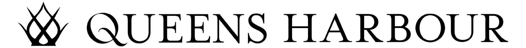Queens Harbour Black Logo